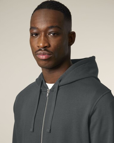 Mixer - Der Unisex-Zip-Hoodie - Anthracite - L bedrucken, Art.-Nr. STSU205C2531L Mixer - Der Unisex-Zip-Hoodie - Anthracite - L bedrucken, Art.-Nr. STSU205C2531L