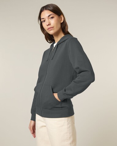 Mixer - Der Unisex-Zip-Hoodie - Anthracite - M bedrucken, Art.-Nr. STSU205C2531M