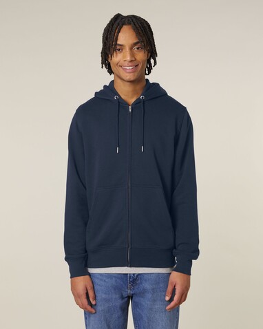 Connector 2.0 - Der Unisex-Zip-Hoodie aus French Terry - French Navy - L bedrucken, Art.-Nr. STSU207C7271L Connector 2.0 - Der Unisex-Zip-Hoodie aus French Terry - French Navy - L bedrucken, Art.-Nr. STSU207C7271L