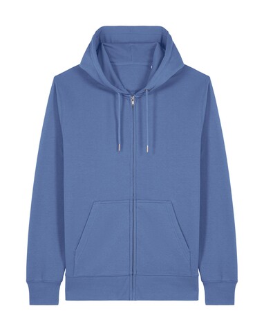 Connector 2.0 - Der Unisex-Zip-Hoodie aus French Terry - Bright Blue - L bedrucken, Art.-Nr. STSU207C0531L