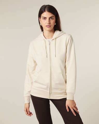 Connector 2.0 - Der Unisex-Zip-Hoodie aus French Terry - Natural Raw - XXL bedrucken, Art.-Nr. STSU207C0542X Connector 2.0 - Der Unisex-Zip-Hoodie aus French Terry - Natural Raw - XXL bedrucken, Art.-Nr. STSU207C0542X