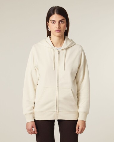 Connector 2.0 - Der Unisex-Zip-Hoodie aus French Terry - Natural Raw - XL bedrucken, Art.-Nr. STSU207C0541X Connector 2.0 - Der Unisex-Zip-Hoodie aus French Terry - Natural Raw - XL bedrucken, Art.-Nr. STSU207C0541X
