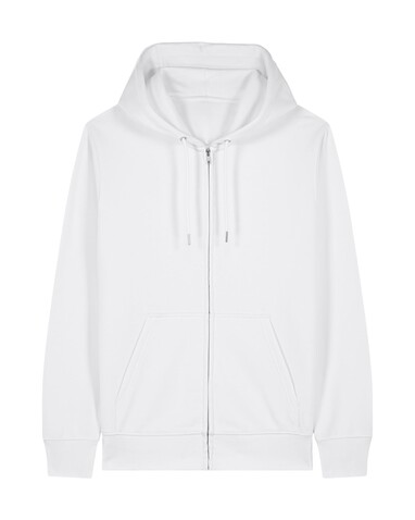 Connector 2.0 - Der Unisex-Zip-Hoodie aus French Terry - White - XXL bedrucken, Art.-Nr. STSU207C0012X