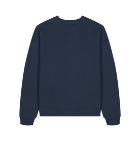 Radder 2.0 - Oversize-Crewneck-Sweatshirt - French Navy - 3XL bedrucken, Art.-Nr. STSU208C7273X