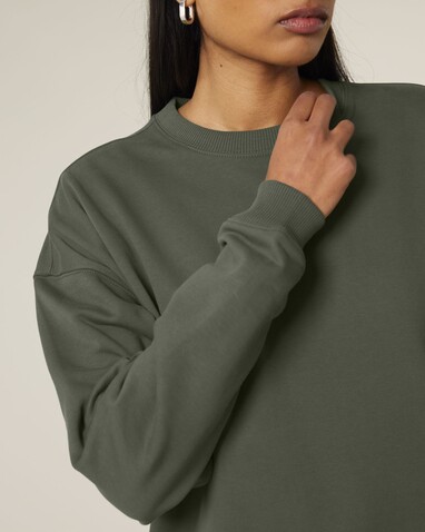 Radder 2.0 - Das Oversized Rundhals-Unisex-Sweatshirt - Khaki - XXL bedrucken, Art.-Nr. STSU208C2232X Radder 2.0 - Das Oversized Rundhals-Unisex-Sweatshirt - Khaki - XXL bedrucken, Art.-Nr. STSU208C2232X