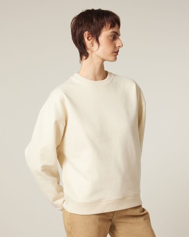 Radder 2.0 - Das Oversized Rundhals-Unisex-Sweatshirt - Natural Raw - S bedrucken, Art.-Nr. STSU208C0541S Radder 2.0 - Das Oversized Rundhals-Unisex-Sweatshirt - Natural Raw - S bedrucken, Art.-Nr. STSU208C0541S
