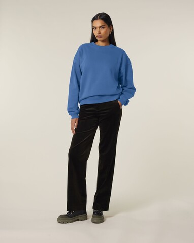 Radder 2.0 - Das Oversized Rundhals-Unisex-Sweatshirt - Mindful Blue - M bedrucken, Art.-Nr. STSU208C7291M Radder 2.0 - Das Oversized Rundhals-Unisex-Sweatshirt - Mindful Blue - M bedrucken, Art.-Nr. STSU208C7291M