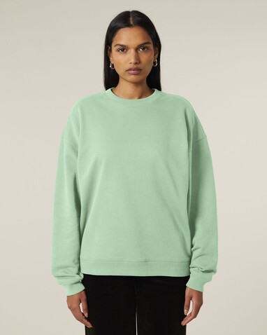 Radder 2.0 - Das Oversized Rundhals-Unisex-Sweatshirt - Misty Jade - XL bedrucken, Art.-Nr. STSU208C7351X Radder 2.0 - Das Oversized Rundhals-Unisex-Sweatshirt - Misty Jade - XL bedrucken, Art.-Nr. STSU208C7351X