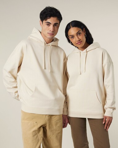 Slammer 2.0 - Der Oversized Unisex-Hoodie - Natural Raw - S bedrucken, Art.-Nr. STSU209C0541S