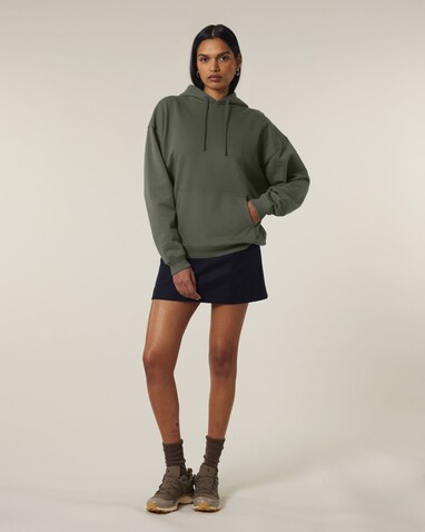 Slammer 2.0 - Der Oversized Unisex-Hoodie - Khaki - XS bedrucken, Art.-Nr. STSU209C223XS Slammer 2.0 - Der Oversized Unisex-Hoodie - Khaki - XS bedrucken, Art.-Nr. STSU209C223XS