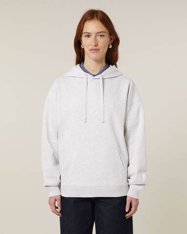 Slammer 2.0 - Der Oversized Unisex-Hoodie - Cool Heather Grey - XXL bedrucken, Art.-Nr. STSU209C1462X