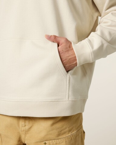 Slammer 2.0 - Der Oversized Unisex-Hoodie - Natural Raw - S bedrucken, Art.-Nr. STSU209C0541S