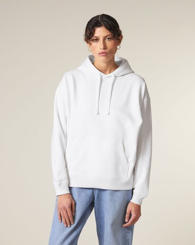 Slammer 2.0 - Der Oversized Unisex-Hoodie - White - 3XL bedrucken, Art.-Nr. STSU209C0013X