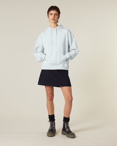 Slammer 2.0 - Der Oversized Unisex-Hoodie - Blue Ice - M bedrucken, Art.-Nr. STSU209C7281M
