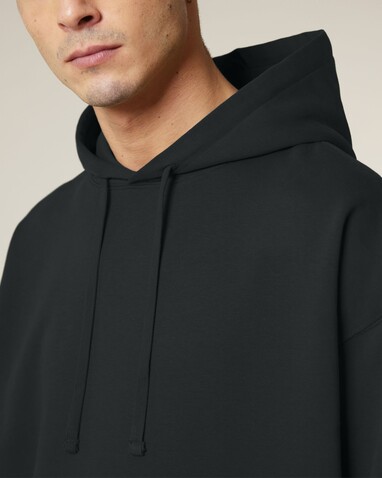Slammer 2.0 - Der Oversized Unisex-Hoodie - Black - 3XL bedrucken, Art.-Nr. STSU209C0023X