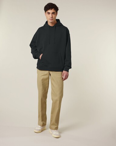 Slammer 2.0 - Der Oversized Unisex-Hoodie - Black - M bedrucken, Art.-Nr. STSU209C0021M
