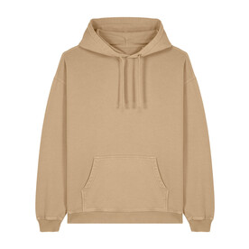 Slammer 2.0 vintage - Der Oversized Garment-Dyed Unisex-Hoodie - G. Dyed Latte - 3XL bedrucken, Art.-Nr. STSU211C7333X