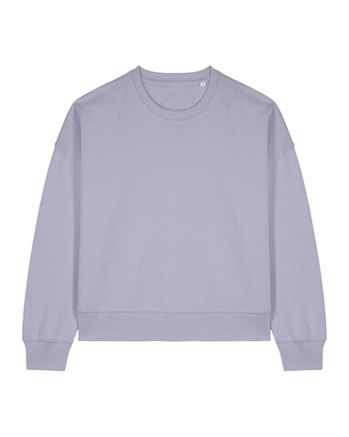 Stella Alma - Das Iconic Damen-Rundhals-Sweatshirt - Lavender - S bedrucken, Art.-Nr. STSW212C0631S
