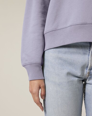 Stella Alma - Das Iconic Damen-Rundhals-Sweatshirt - Lavender - XXL bedrucken, Art.-Nr. STSW212C0632X