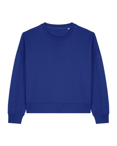 Stella Alma - Das Iconic Damen-Rundhals-Sweatshirt - Worker Blue - M bedrucken, Art.-Nr. STSW212C0881M