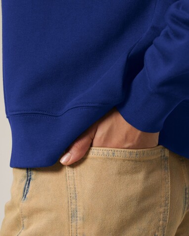 Stella Alma - Das Iconic Damen-Rundhals-Sweatshirt - Worker Blue - XS bedrucken, Art.-Nr. STSW212C088XS