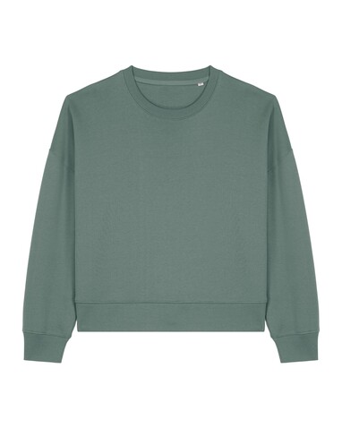 Stella Alma - Das Iconic Damen-Rundhals-Sweatshirt - Green Bay - XL bedrucken, Art.-Nr. STSW212C1441X
