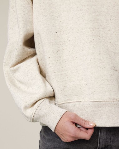 Stella Alma - Das Iconic Damen-Rundhals-Sweatshirt - Eco Heather - S bedrucken, Art.-Nr. STSW212C1471S