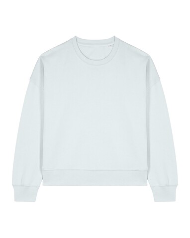 Stella Alma - Das Iconic Damen-Rundhals-Sweatshirt - Blue Ice - M bedrucken, Art.-Nr. STSW212C7281M