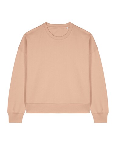 Stella Alma - Das Iconic Damen-Rundhals-Sweatshirt - Fraiche Peche - M bedrucken, Art.-Nr. STSW212C1011M
