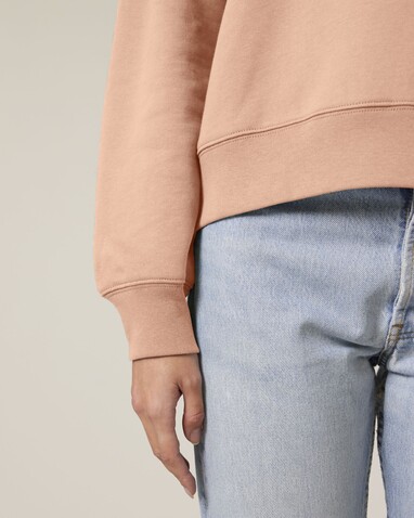 Stella Alma - Das Iconic Damen-Rundhals-Sweatshirt - Fraiche Peche - XXL bedrucken, Art.-Nr. STSW212C1012X