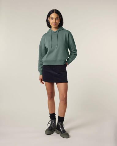 Stella Nora - Der Iconic Damen-Hoodie - Green Bay - M bedrucken, Art.-Nr. STSW213C1441M