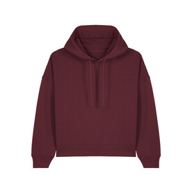 Stella Nora - Damen-Hoodie-Sweatshirt - Burgundy - XXL bedrucken, Art.-Nr. STSW213C2442X