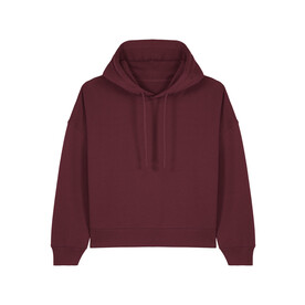 Stella Nora - Damen-Hoodie-Sweatshirt - Burgundy - XXL bedrucken, Art.-Nr. STSW213C2442X