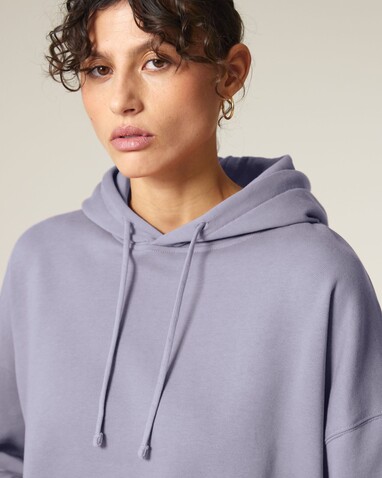 Stella Nora - Der Iconic Damen-Hoodie - Lavender - XS bedrucken, Art.-Nr. STSW213C063XS