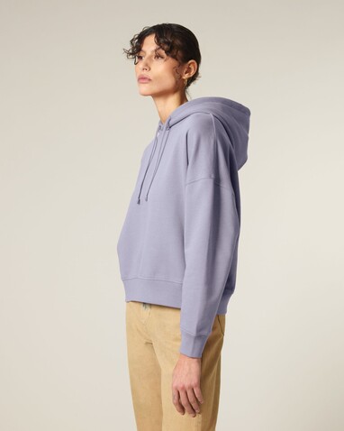 Stella Nora - Der Iconic Damen-Hoodie - Lavender - L bedrucken, Art.-Nr. STSW213C0631L