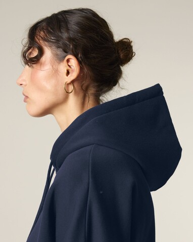 Stella Nora - Der Iconic Damen-Hoodie - French Navy - L bedrucken, Art.-Nr. STSW213C7271L