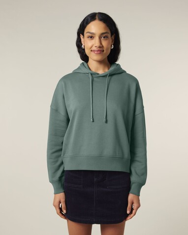 Stella Nora - Der Iconic Damen-Hoodie - Green Bay - XL bedrucken, Art.-Nr. STSW213C1441X