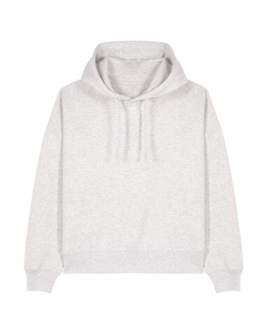 Stella Nora - Der Iconic Damen-Hoodie - Cool Heather Grey - M bedrucken, Art.-Nr. STSW213C1461M