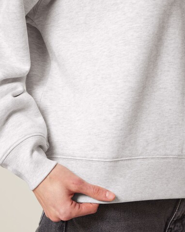 Stella Nora - Der Iconic Damen-Hoodie - Cool Heather Grey - XL bedrucken, Art.-Nr. STSW213C1461X