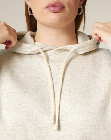 Stella Nora - Der Iconic Damen-Hoodie - Eco Heather - M bedrucken, Art.-Nr. STSW213C1471M