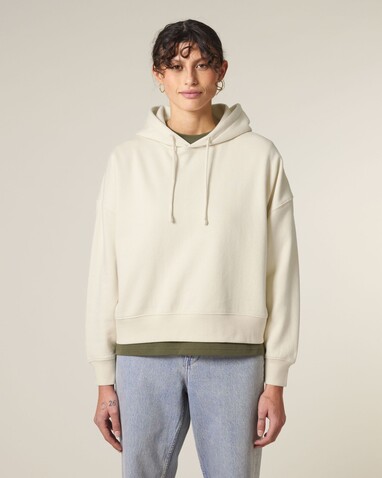 Stella Nora - Der Iconic Damen-Hoodie - Natural Raw - S bedrucken, Art.-Nr. STSW213C0541S