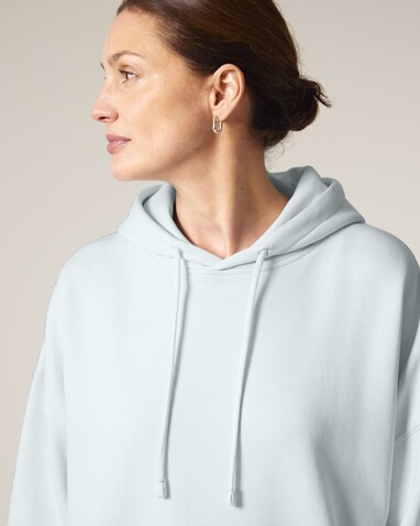 Stella Nora - Der Iconic Damen-Hoodie - Blue Ice - XL bedrucken, Art.-Nr. STSW213C7281X