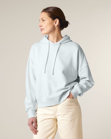 Stella Nora - Der Iconic Damen-Hoodie - Blue Ice - XXL bedrucken, Art.-Nr. STSW213C7282X