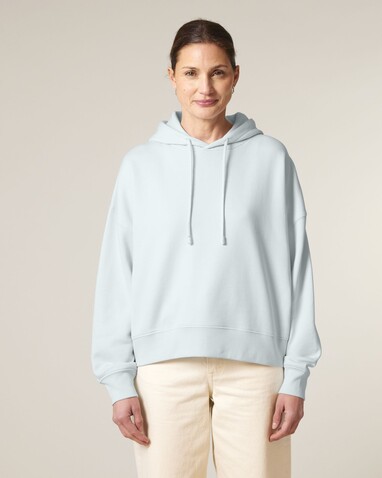 Stella Nora - Der Iconic Damen-Hoodie - Blue Ice - XL bedrucken, Art.-Nr. STSW213C7281X