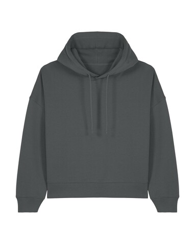 Stella Nora - Der Iconic Damen-Hoodie - Anthracite - S bedrucken, Art.-Nr. STSW213C2531S