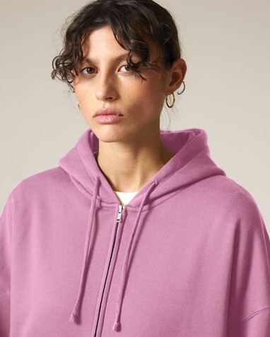 Stella Ida - Der Iconic Damen-Zip-Hoodie - Bubble Pink - XXL bedrucken, Art.-Nr. STSW214C1292X