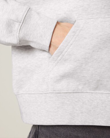 Stella Ida - Der Iconic Damen-Zip-Hoodie - Cool Heather Grey - XS bedrucken, Art.-Nr. STSW214C146XS