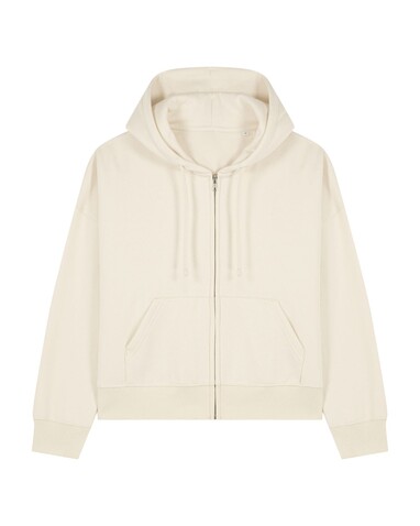 Stella Ida - Der Iconic Damen-Zip-Hoodie - Natural Raw - M bedrucken, Art.-Nr. STSW214C0541M