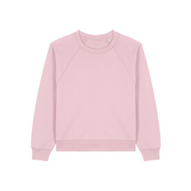 Stella Clara - Damen-Raglan-Sweatshirt - Cotton Pink - XXL bedrucken, Art.-Nr. STSW217C0052X
