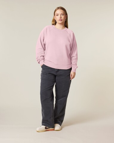 Stella Clara - Das Damen-Raglan-Rundhals-Sweatshirt - Cotton Pink - XL bedrucken, Art.-Nr. STSW217C0051X Stella Clara - Das Damen-Raglan-Rundhals-Sweatshirt - Cotton Pink - XL bedrucken, Art.-Nr. STSW217C0051X